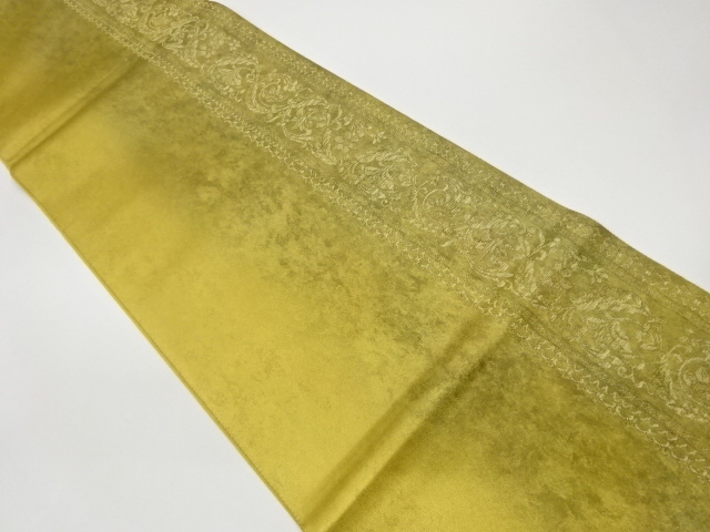 JAPANESE FUKURO OBI / WOVEN FLOWER ARABESQUE